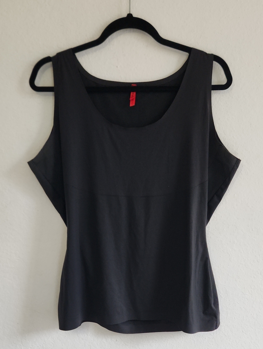 Spanx Black Shaping Tank Top Compression Cami Plus Size 1X